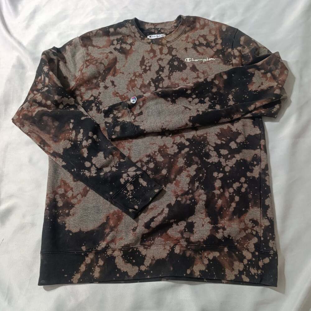 Champion Bleach Dye Sweatshirt